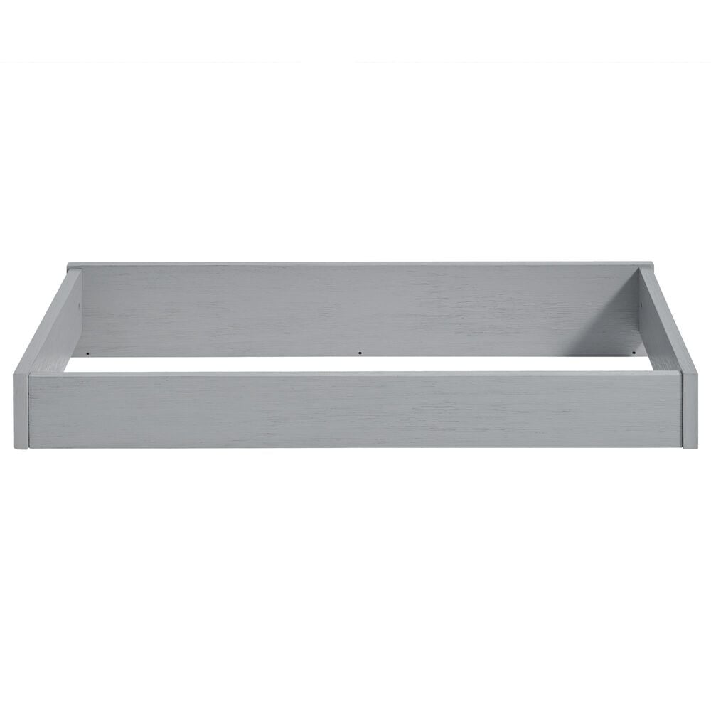 Oxford Baby Montauk Changing Topper in Farmhouse Gray, , large