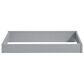 Oxford Baby Montauk Changing Topper in Farmhouse Gray, , large