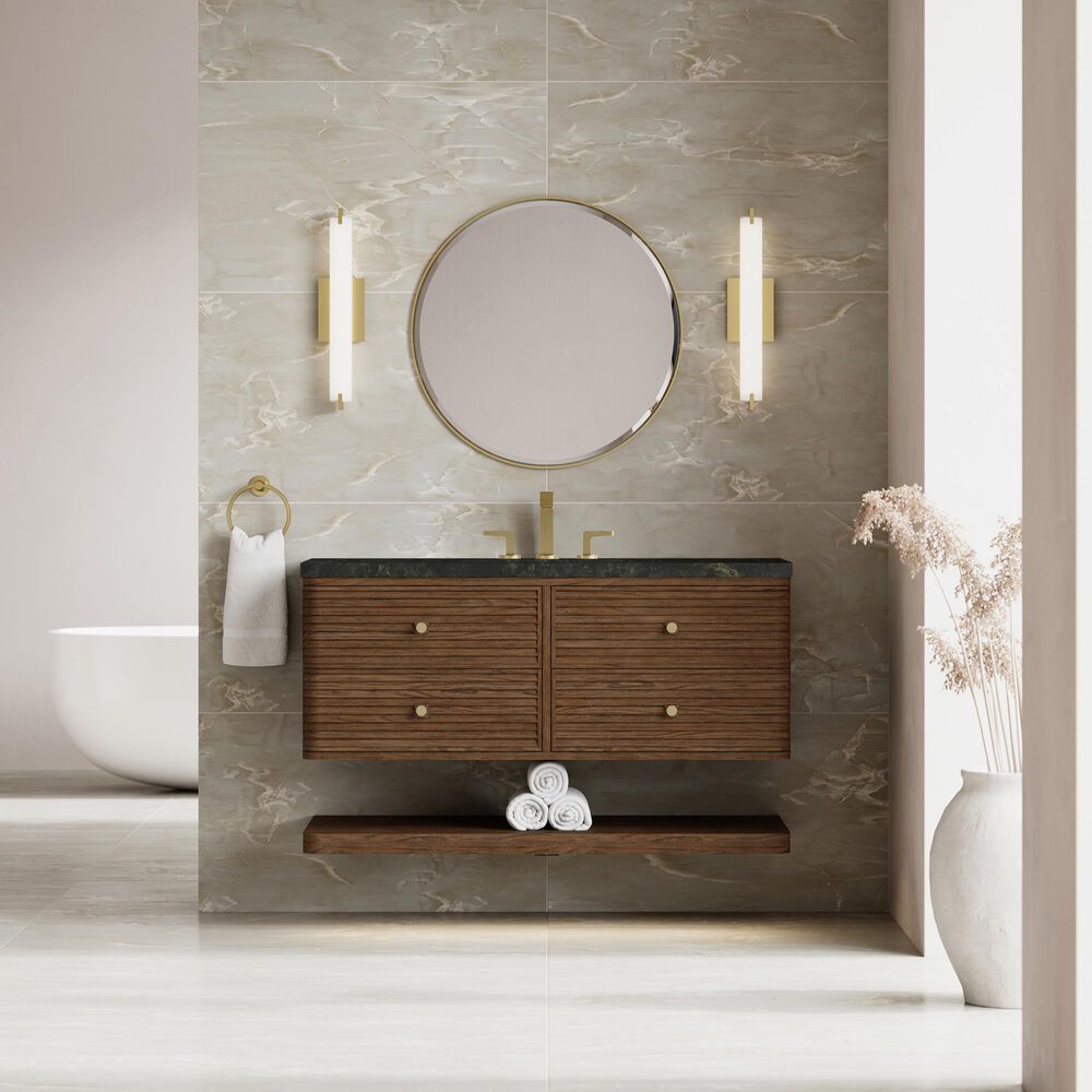 James Martin Allamari 48" Single Bathroom Vanity in Sable with 3 cm Phantome Eclos Top and Rectangular Sink, , large
