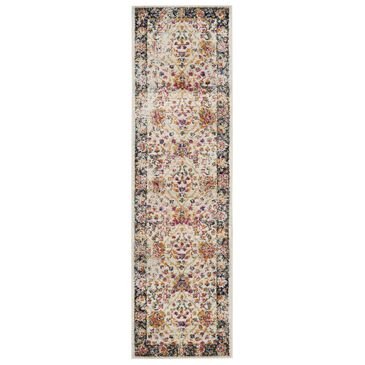 Safavieh Madison MAD609D-26 2"3" x 6" Cream/Navy Runner, , large