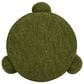 Jennifer Taylor Home Hugo Upholstered Ottoman in Moss Green, , large