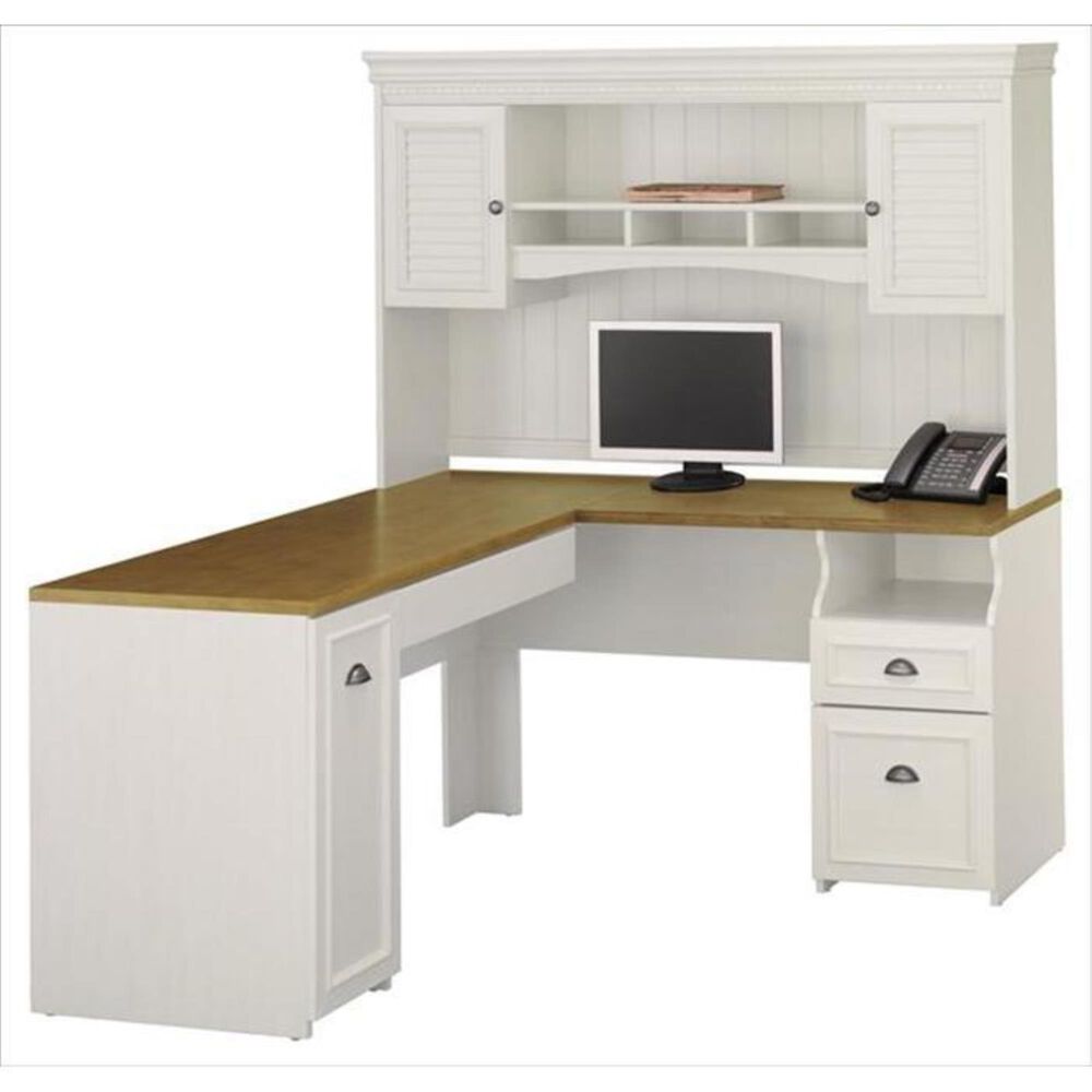 Bush Corner Desk and Hutch, , large