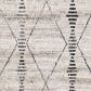 Surya Birch 2" x 3" Beige, Cream, Gray, Charcoal and Black Area Rug, , large