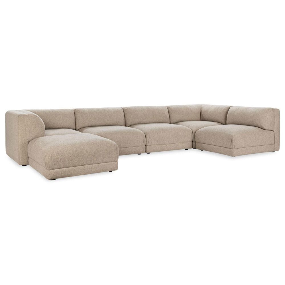 Imported Dining, Occ, Accent, Adalynne 6-Pieces Reversible Sectional in Buttermilk, , large