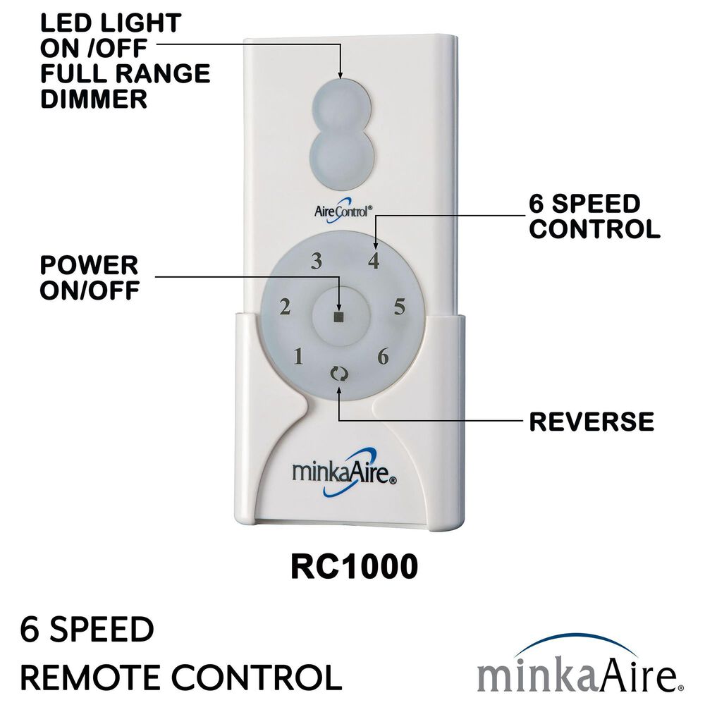 Minka-Aire Ventiara 52" LED Flush Mount Indoor/Outdoor Ceiling Fan in Flat White, , large