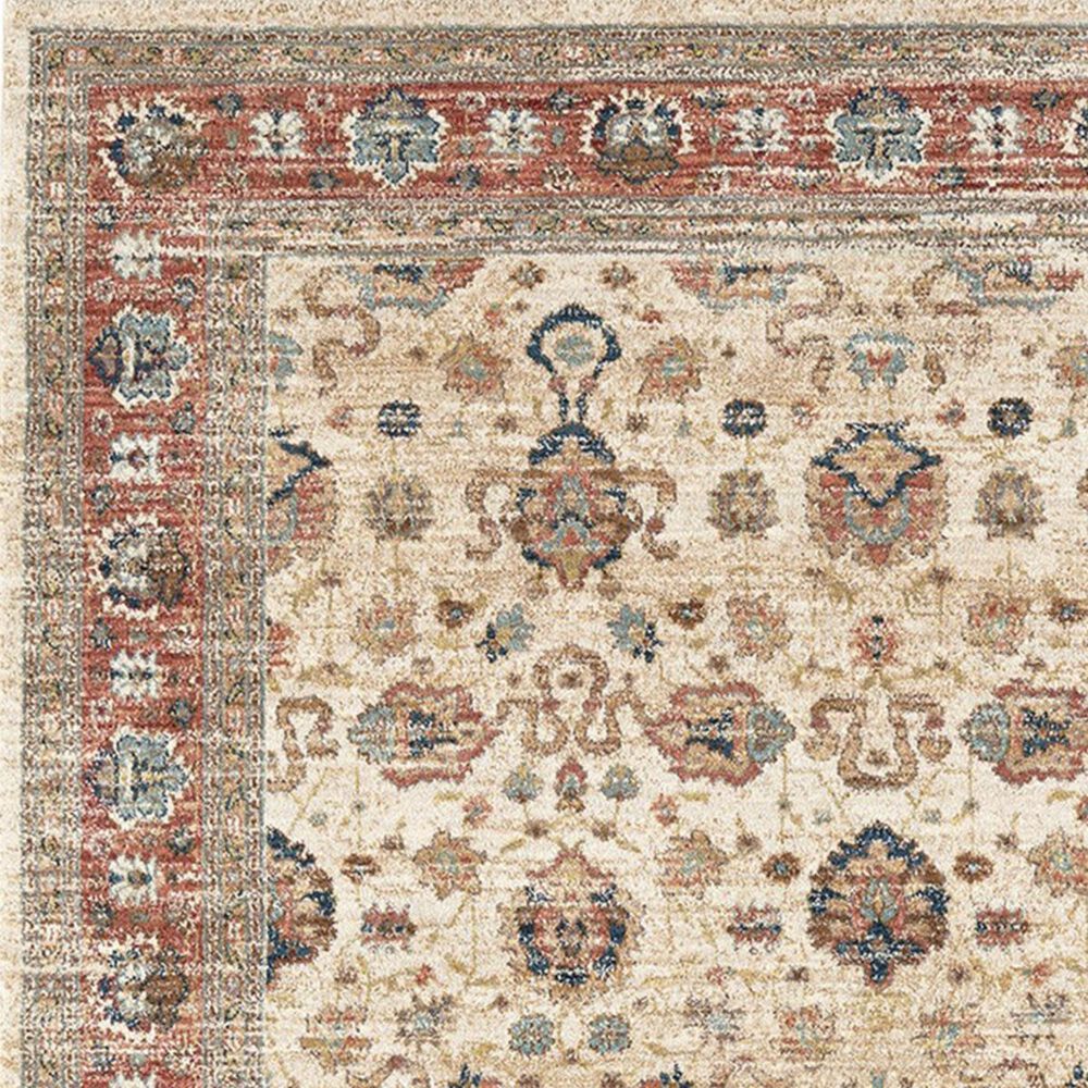 Karastan Spice Market Koyna 91199-70033 5&#39;3&quot; x 7&#39;10&quot; Cream Area Rug, , large
