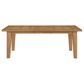 Crystal City Sommerset 7-Piece Rectangular Dining Set in Natural Oak and Black, , large