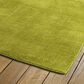 Kaleen Rugs Lauderdale LDD01-96 2" x 6" Lime Green Runner, , large