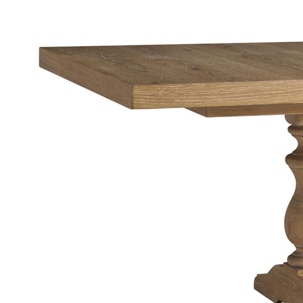 Lexington Home Brands Montecito La Mirada Rectangular Trestle Dining Table in Chaparral - Table Only, , large