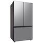 Samsung Bespoke Bespoke 24 Cu. Ft. Counter Depth French Door Refrigerator - Stainless Steel Panels Included, , large
