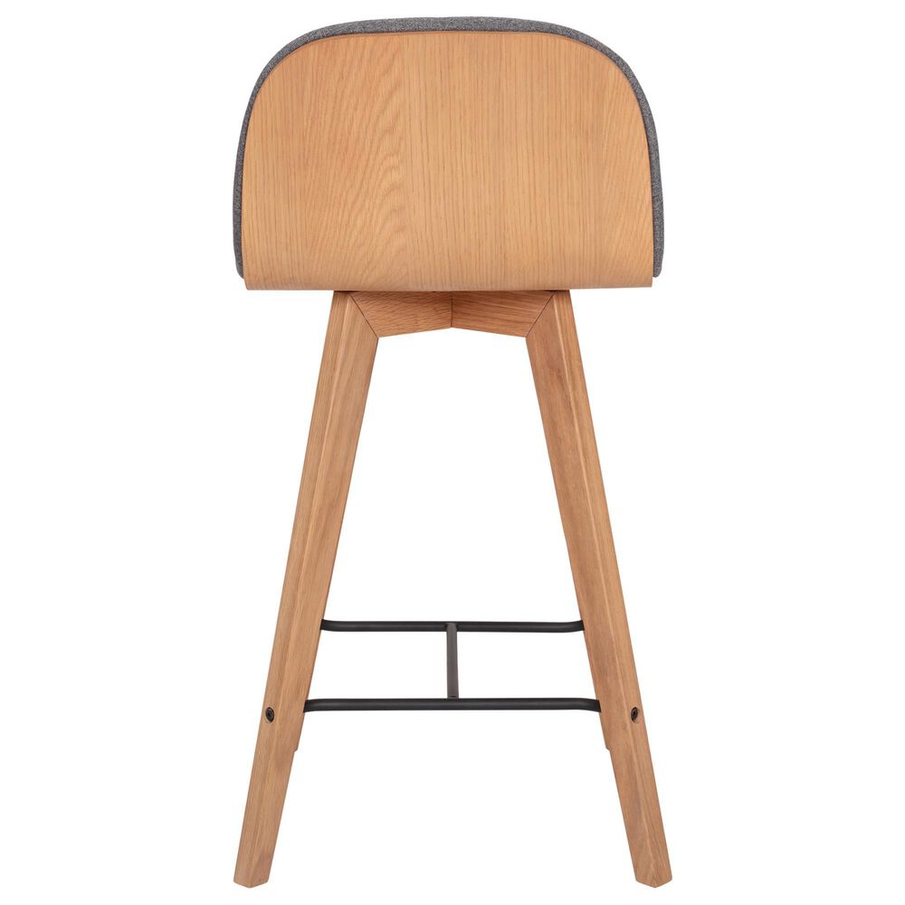 Moe&#39;s Home Collection Napoli Counter Stool in Elephant Grey, , large