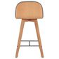 Moe"s Home Collection Napoli Counter Stool in Elephant Grey, , large