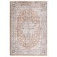 Safavieh Jasmine 5"3" x 7"7" Orange and Grey Area Rug, , large