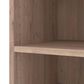 Bestar Pur Closet Organizer with 3-Drawer in Rustic Brown, , large