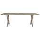 Bernhardt Milo 88" Rectangular Dining Table in Morel, , large