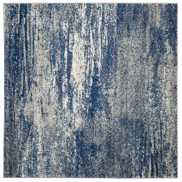 Safavieh Evoke EVK272A-5SQ 5"1" Square Navy/Ivory Area Rug, , large