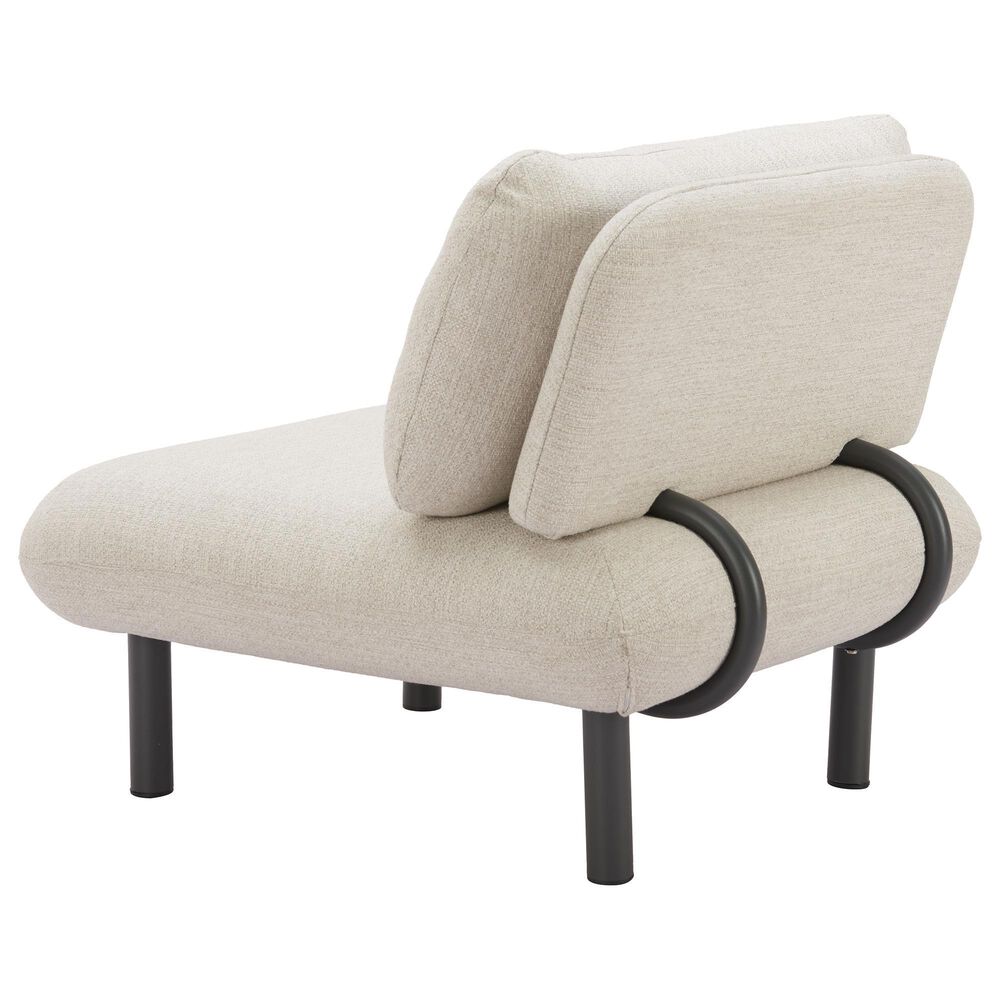 Zuo Modern Aperto Patio Accent Chair in Beige, , large