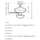 Hunter Key Biscayne 54" Ceiling Fan with Light in Weathered Zinc, , large