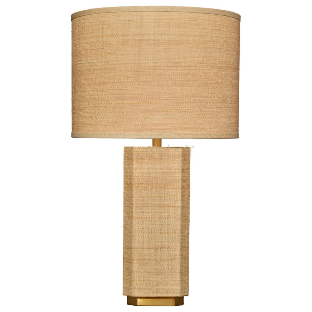 Splendor Living Yardcrest Table Lamp in Natural and Antique Brass, , large