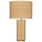 Splendor Living Yardcrest Table Lamp in Natural and Antique Brass, , large