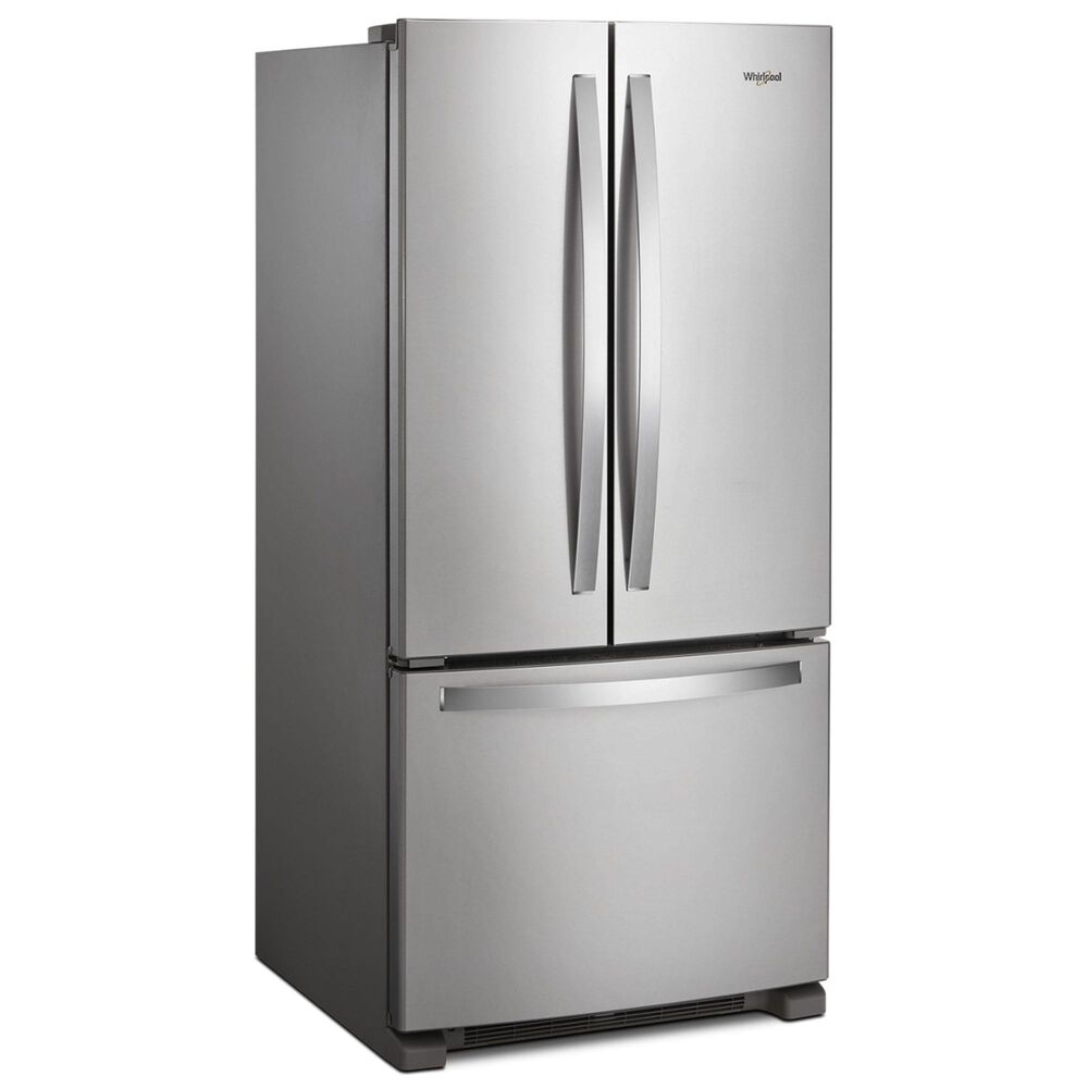 Whirlpool 22.1 Cu. Ft French Door Refrigerator in Fingerprint Resistant Stainless Steel, , large
