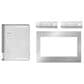 Whirlpool 27" Trim Kit for 1.6 Cu. Ft. Microwave in Fingerprint Resistant Stainless Steel, , large