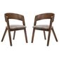 Blue River Jackie Dining Chair in Walnut (Set of 2), , large