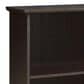 Valor Living Jefferson 2-Shelf Bookcase in Espresso, , large