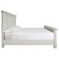 Ashley Robbinsdale California King Panel Bed in Antique White, , large