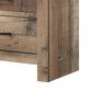 Crown Mark Elmer Queen Bed with Two Nightstands in Rustic Brown, , large