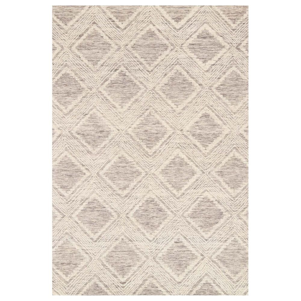 ED Ellen DeGeneres Crafted by Loloi Kopa 9'3" x 13' Smoke and Ivory Area Rug, , large