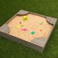 Kidkraft Backyard Sandbox in Gray, , large