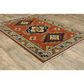 Oriental Weavers Lilihan Medallion 5504P 2" x 6" Red Scatter Rug, , large