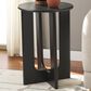 Safavieh Ashanka End Table in Black, , large