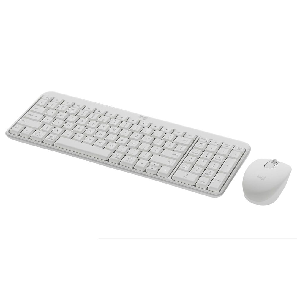 Logitech MK250 Compact Bluetooth Wireless Keyboard and Mouse Combo in Off White, , large