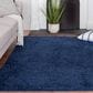 Central Oriental Geneva Shag 5" x 7" Sail Blue Area Rug, , large