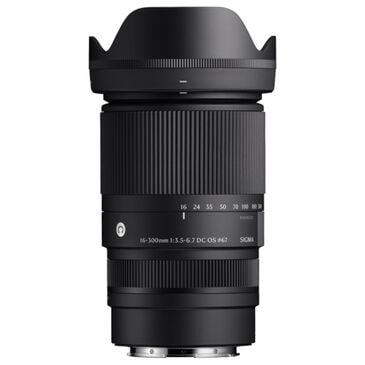 Sigma 16-300mm F3.5-6.7 DC OS Contemporary Lens for Sony E-Mount in Black, , large