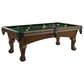 Imperial Hayden 8" Pool Table with Ball and Claw Leg in Russet, , large