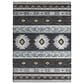 Dalyn Rug Company Phoenix PH3 1"8" x 2"6" Black Indoor/Outdoor Area Rug, , large