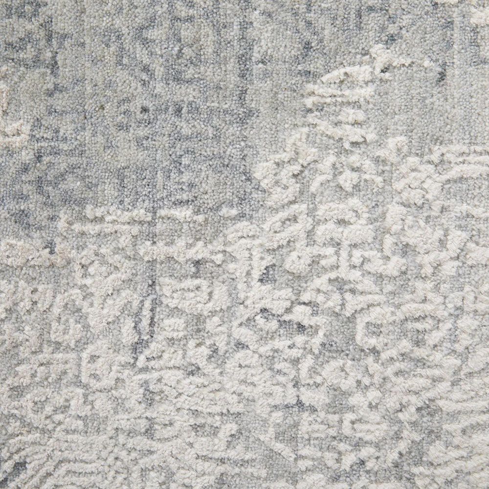 Feizy Eastfield 6989F 2&#39;6&quot; x 14&#39; Gray Runner, , large