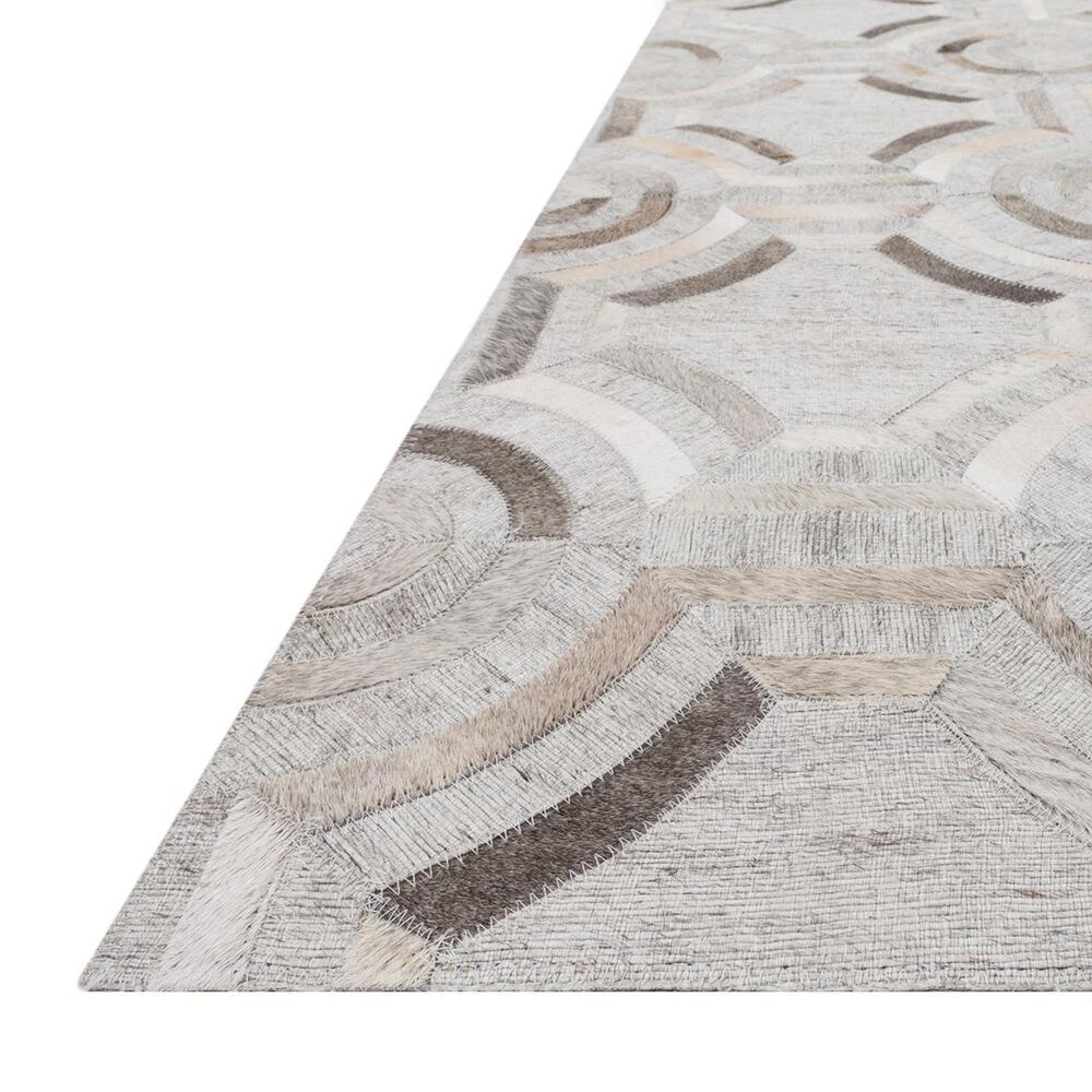 Loloi Dorado DB-05 2&#39;6&quot; x 8&#39; Grey Hide Runner, , large