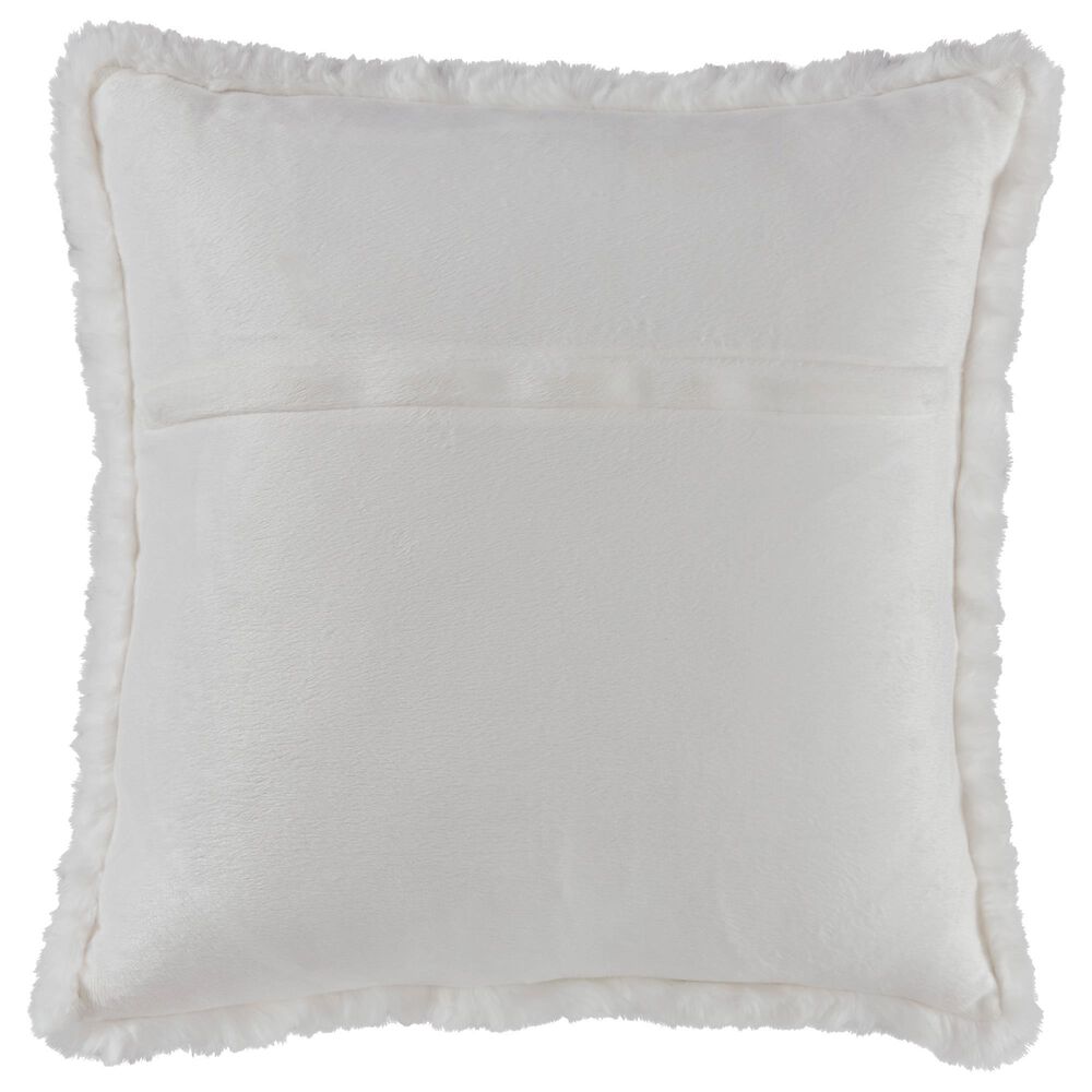 Ashley Gariland 20&quot; Square Throw Pillow in White, , large