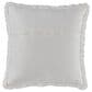 Ashley Gariland 20" Square Throw Pillow in White, , large