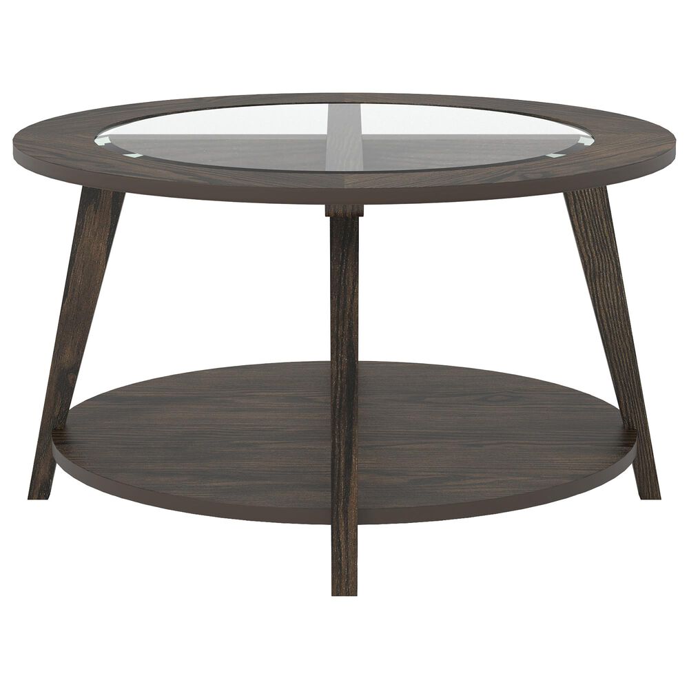 Furniture of America Avila Coffee Table in Dark Oak, , large