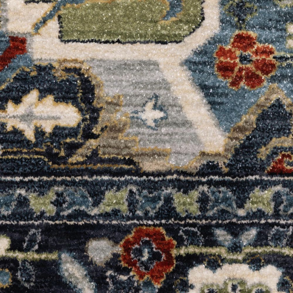 Oriental Weavers Eliana Navy and Blue 3&#39;3&quot; x 5&#39; Area Rug, , large