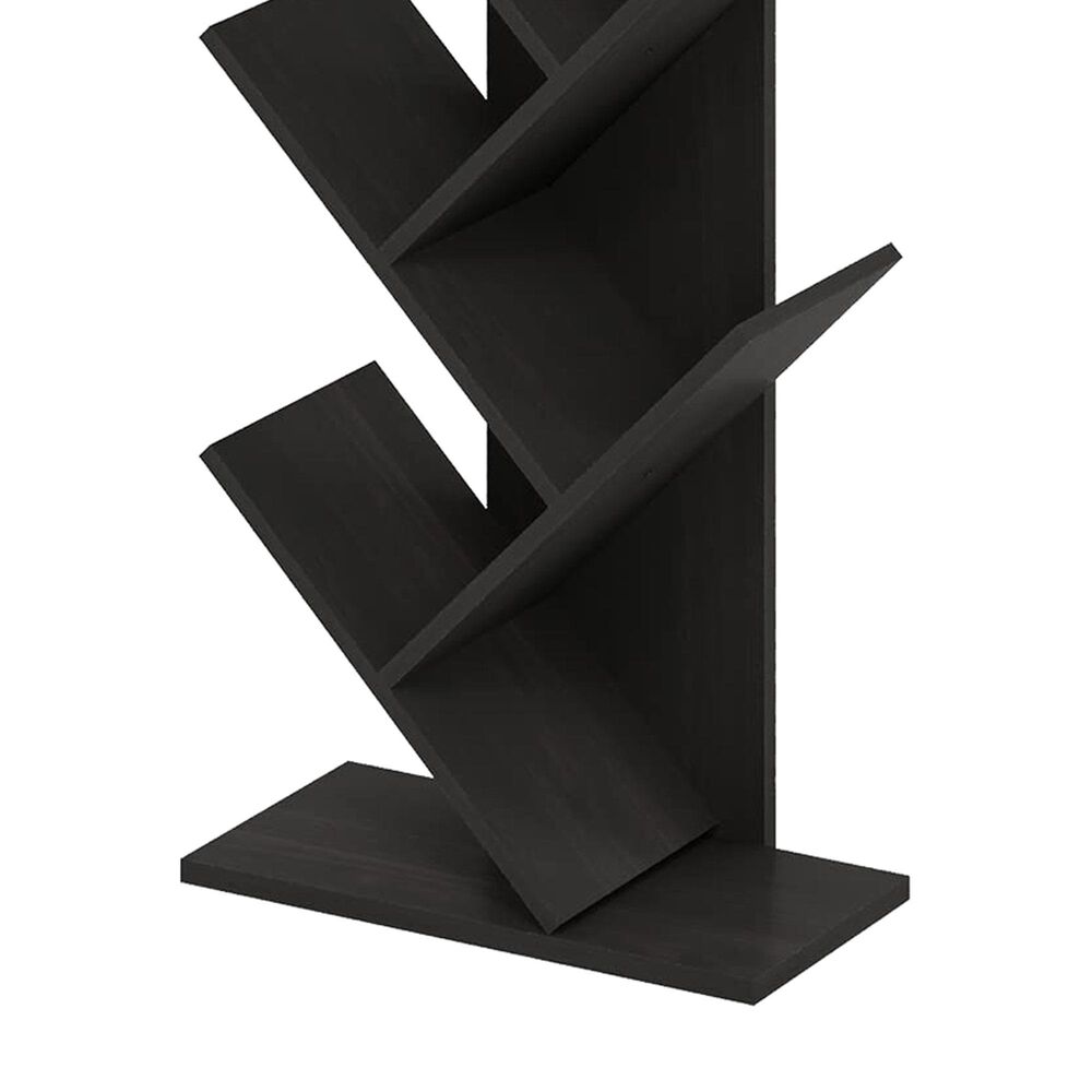 HOMLUX 9-Tier Shelf Tree Bookcase in Espresso, , large