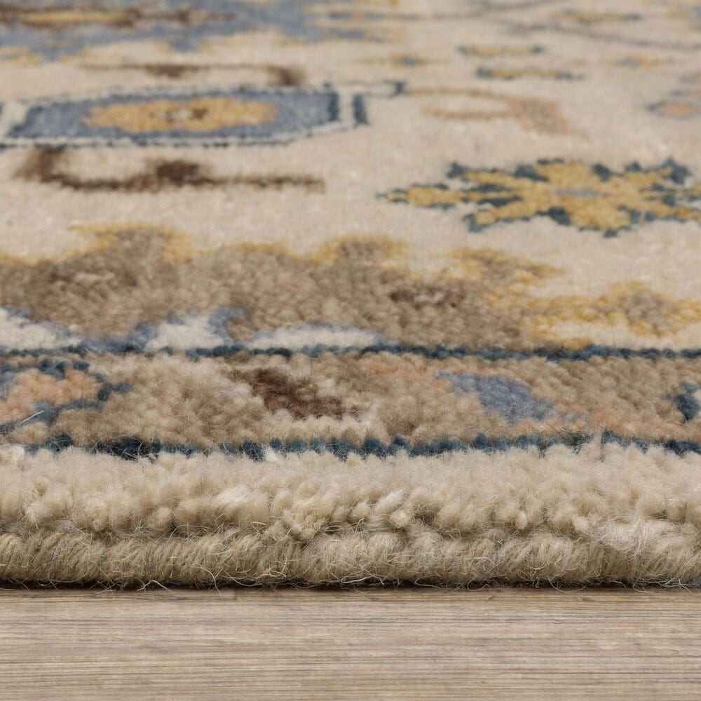 Oriental Weavers Majorca Ivory and Multicolor 10&#39; x 14&#39; Area Rug, , large
