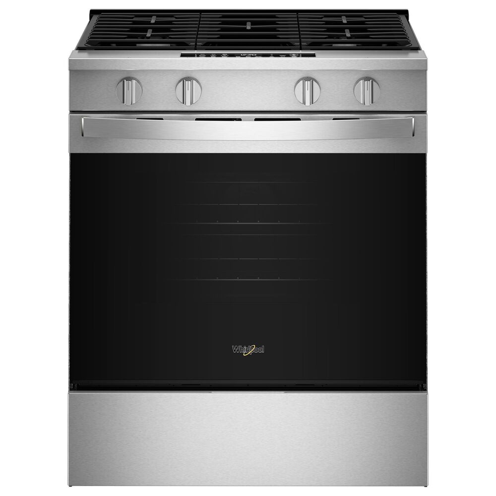 Whirlpool 30" Gas Smart Range in Stainless Steel, , large
