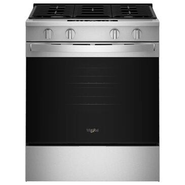 Whirlpool 30" Gas Smart Range in Stainless Steel, , large