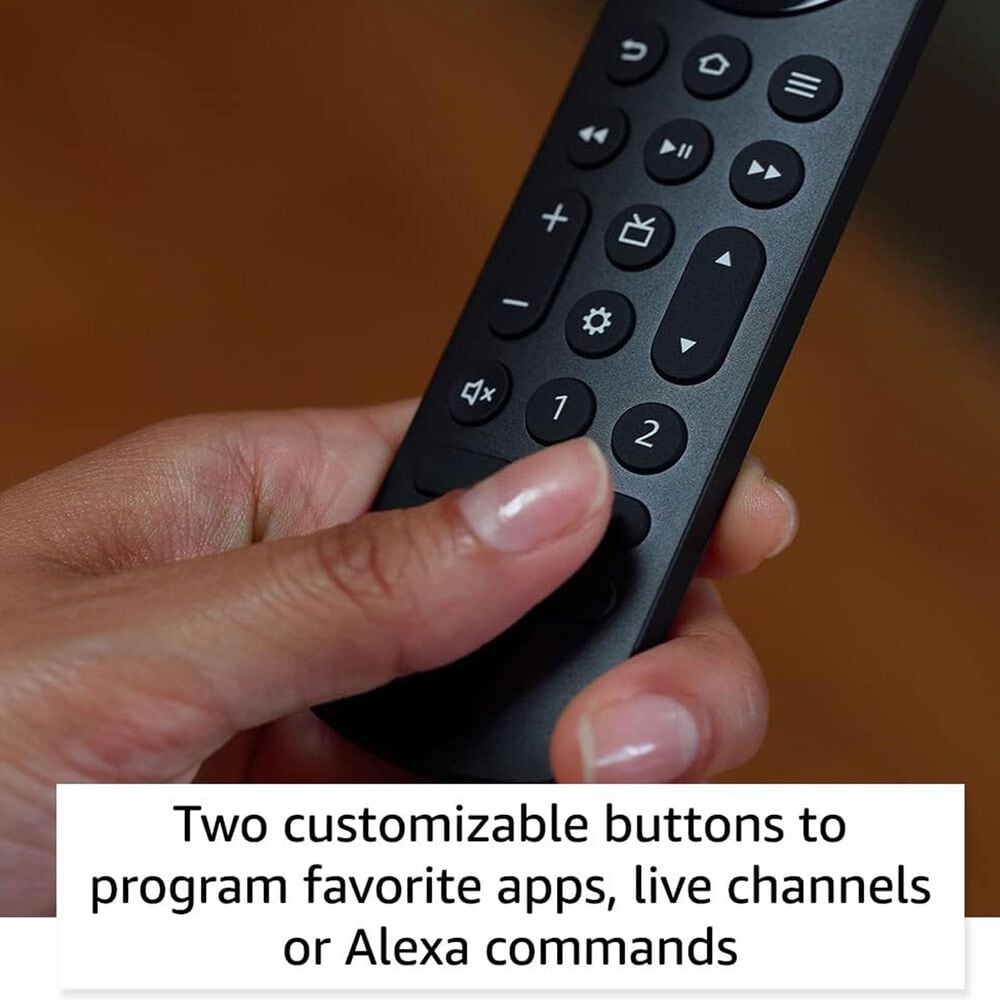 Amazon Fire TV Alexa Voice Remote Pro in Black, , large